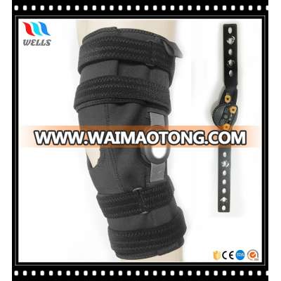 Long Knee Support Neoprene Orthopedic Adjustable Hinge Knee Brace